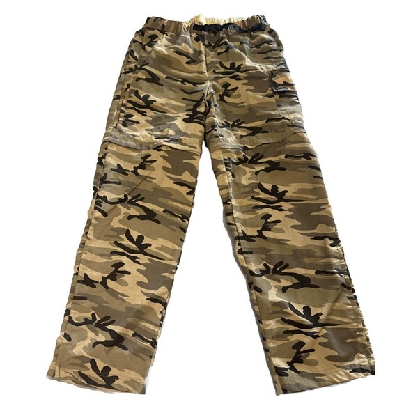 Men’s GANDER MOUNTAIN Nylon Camo Convertible Hunting Pants Shorts QUICK DRY Sz M - Picture 2 of 11